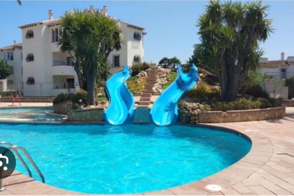 Appartamento En Denia, Urbanizacion El Palmar Con Piscina, Toboganes Y Chiringuito Esterno foto