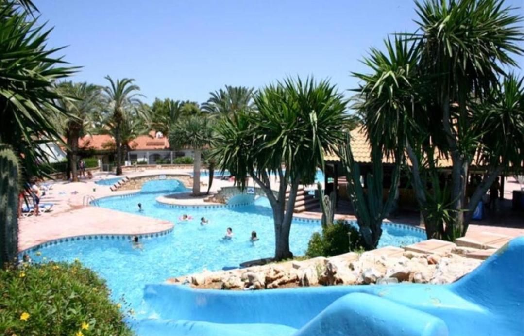 Appartamento En Denia, Urbanizacion El Palmar Con Piscina, Toboganes Y Chiringuito Esterno foto